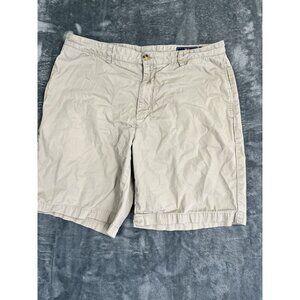 Vineyard Vines Mens Classic Khaki Cotton Chino Shorts  Size 35 Tan Colorway